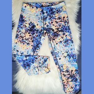 Calvin Klein Performance Printed Capri Cropped Leggings small